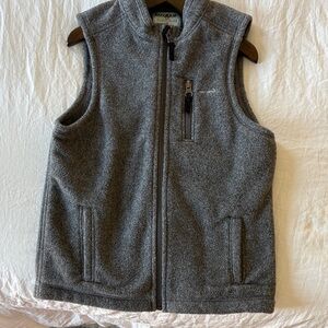 Columbia Kids Charcoal Fleece Vest
